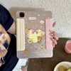Funda Rosa con Corazón de Rilakkuma para iPad 11/10ª Generación, Funda para Tableta Pro de 12.9 Pulgadas, Desmontable air4/5