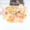 Cortina de Puerta Anillo de Flor Flotante Creación Tarjeta Fotográfica Simulación Cortina de Flores Lluvia de Pétalos de Flor Cascada Escena de Flores Decoración