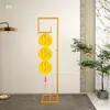 Soporte Guía para Linternas de Boda, Montaje de Decoración, Soporte de Exhibición para Linternas Colgantes, Adornos Colgantes, Tarjetas, Acertijos, Accesorios para Soporte de Acertijos con Linternas