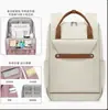Pronta entrega estilo coreano mochila feminina diária casual mochila para notebook de estudante bolsa de ombro dupla bolsa de viagem escolar dropshipping