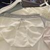 Zundu Rosa É Muito Macio ~ Roupa Íntima de Algodão para Bebê Feminina Cintura Média Macia Algodão Antibacteriano Gancho Estendido Calcinha Feminina