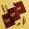 Convites de Casamento, Convites de Casamento, Novos Convites de Banquete 2025, Impressão, Convites com Relevo Personalizado de Dragão e Fênix