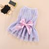 Vestido de Mariposa Rayado para Mascotas, Ropa Delgada de Primavera/Verano para Gatos y Perros, Adecuado para Bulldogs Franceses, Corgis, Perros Teddy, Pomeranias