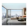 Sistema de Puertas y Ventanas Corredizas de Aleación de Aluminio Transfronterizas con Vidrio de Piso a Techo, Rotura de Puente Térmico, Marco Ultraestrecho, Ventana Corrediza de Sellado para Balcón de Cinco Rieles