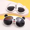 Novos Óculos de Sol de Silicone Polarizados para Crianças Anti-UV para Exterior Óculos de Panda Tigrinho Fofo Super Fofos
