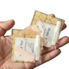 Kit de Herramientas para Manicura Juego de Cinco Piezas Pegamento Palillo Pequeño de Madera Algodón con Alcohol Papel Kraft Pegamento de Gelatina Kit de Herramientas para Uñas Portátiles Juego