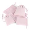 Pantalones con Bolsillo de Solapa de Terciopelo Toalla Deportiva Empaque de Instrumento de Belleza Almacenamiento de Joyería Reloj Bolígrafo Bolsa de Cierre Rápido Terciopelo