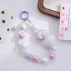 Nova coleção outono e inverno: chaveiros de celular fofos com pompom em estilo cartoon, pintados à mão, acessórios de bolsa e chaveiro da moda e requintados, perfeitos como presente