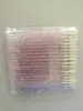 Pincel de Lábios Descartável de Cristal com Cabo Sólido, Pincel para Batom, Pincel para Gloss Labial, Ferramentas de Maquiagem de Beleza, Atacado de Pincéis de Maquiagem