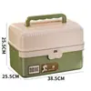 Caja de Medicamentos con Cerradura, Caja de Medicamentos Doméstica a Prueba de Niños, Caja de Almacenamiento Médico para Medicamentos, Bolsa de Medicamentos de Gran Capacidad, Botiquín de Primeros Auxilios