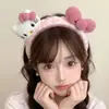 Diadema de Felpa con Estampado de Leopardo, Dulce y Linda, para Mujeres con Lazo, Nuevo Estilo 2026, Diadema Diaria para Lavarse la Cara para Niñas