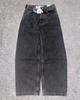 Jeans Polar-Big-Boy Y2K Harajuku Hip-Hop Dibujos Animados Bordados Azules Sueltos Pantalones Jeans para Hombre