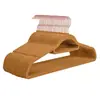 Percha de Terciopelo sin Costuras Multifuncional Antideslizante de Plástico Percha para Ropa Hogar Mágico Organizador de Acabado Percha para Ropa Tirante para Ropa