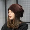 Gorro de felpa para invierno color liso coreano Comercio exterior simple casual gorro protector para orejas Súper suave Gorro de luna