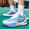 Tênis de Basquete Luminosos para Estudantes, Tênis de Basquete Masculinos e Femininos, Resistentes ao Desgaste, Antiderrapantes, Grande Atrito da Sola, Sapatos de Treino Profissional