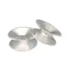 Ventosa de vidrio de doble cara de 20 mm directa de fábrica Longran Ventosa de vacío redonda transparente gruesa de PVC