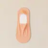 Calcetines Invisibles de Algodón Puro Ultra-Delgados de Verano para Mujer, Calcetines Cortos de Seda Helada Antideslizantes de Silicona en el Talón
