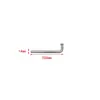 Marcador Galvanizado em L para Ponto de Observação de Assentamento Marca de Observação de Assentamento Marca de Assentamento Prego de Topografia