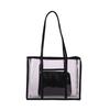 Bolsa de Tote Transparente de PVC, Moderna y Elegante, Nueva Tendencia Primavera 2026 Bolso de Hombro para Mujer, Moda de Bolsos de Tendencia