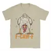 Camiseta de Algodón Transfronteriza Interesante F-Caw-F Pollo Fcaw Ropa Camiseta Unisex Camiseta de Algodón Camiseta de Nueva Llegada