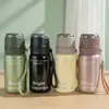 Taza aislada de acero inoxidable 316 para niñas, alto valor estético, taza de agua portátil para el hogar, multipropósito, taza para estudiantes de gran capacidad