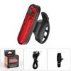 Meilong 056 Equipo para Montar en Bicicleta de Montaña Luz Trasera de Carga USB para Bicicleta Luz de Advertencia para Montar de Noche Venta Directa de Fábrica