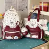 Mochila escolar para niñas, dulce estilo japonés, diseño nuevo, alto atractivo estético, estilo preppy, mochila fresca y dulce, bolsa ligera para viajes y tutorías