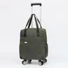 Bolsa con Carrito de Ruedas Universal Ligera, Maleta de Mano para Viaje, Carrito Desmontable, Mochila Plegable para Distancias Cortas, Mochila para Equipaje de Estudiante