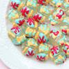 Nuevo aceite pesado con cuentas navidad pintado a mano con cuentas diy material de joyería accesorios de pulsera cadena para teléfono móvil con cuentas mixto diy