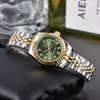 Bestseller de alto padrão para comércio exterior, relógio mecânico multifuncional totalmente automático 3 ponteiros com calendário, caixa e pulseira em aço, estilo Rolex AAA