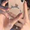 Nuevo Estilo Pulsera Femenina de Alto Nivel Dulce Estrella Gota de Agua Mariposa Pulsera Doble Capa ins Nicho Diseño Lujo Accesible Regalo