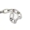 Cadena de Hierro para Perro Correa de Tracción Cadena de Elevación 3 4 5mm Galvanizada Eléctricamente Cadena Decorativa de Hierro Galvanizado