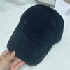Gorra de Béisbol Simple de Estilo Japonés Lavada Vieja con Agujeros para Mujer Primavera y Otoño Casual Combinable Gorra de Copa Suave Sombrero Parasol para Hombre