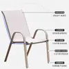 Mesas e Cadeiras de Rattan para Exterior, Cadeiras de Rattan Sintético, Conjunto de Mesa e Cadeiras com Guarda-sol para Cafeteria e Loja de Chá de Ferro Forjado para Pátio, Conjunto de Cinco Peças para Lazer ao Ar Livre
