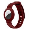 Adequado para Apple AirTag pulseira de relógio de silicone pulseira infantil pulseira idoso animal de estimação anti-perdido localizador capa protetora