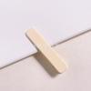 Color caramelo 6.2cm clip sin costuras pinza de pico de pato clip para flequillo de chica dulce clip lateral clip inferior decorativo hecho a mano