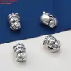Accesorios de Plata de Ley 99 Pies Serpiente del Zodiaco de Plata Sanhe Accesorios Retro Vestido Plata Dura 3D Material de Cuentas Hecho a Mano DIY