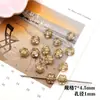 Acrílico Transparente Chapado en Oro Múltiples Estilos Colección DIY Pulsera de Abalorios Hecha a Mano Materiales Ropa Zapatos Accesorios Cuentas Sueltas