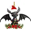 Dragão de Natal Cabides Planos de Acrílico para Carro Decorações de Árvore de Natal Cabides Suprimentos para Festa