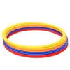 Conjunto de Obstáculos para Treinamento de Futebol, Controle de Bola de Basquete, Círculo de Agilidade Multifuncional, Círculo de Velocidade, Equipamento de Treinamento de Futebol