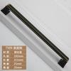 Nuevo Estilo Chino Manija Bronce Negro Gabinete Armario Manija Pequeña Cajón Redonda Un Agujero Muebles Retro Manija Oscura