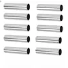 Molde de Tubo Largo de Acero Inoxidable Molde para Hornear Rollos Crujientes Molde para Rollos Sicilianos Tubo Extendido para Freír y Dar Forma Cónica