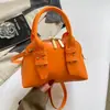 Shuai Mi Jia Simple Retro Casual 2026 Verano Nuevo Bolso Cruzado de Hombro Único con Forma de Concha para Mujer