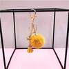 Chaveiro Criativo Tassel Fofo Cor de Fruta Pompon Chaveiro de Carro Pingente de Bolsa Pelúcia Pequeno Presente Acessórios