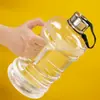 Taza Ton de 2.2L de gran capacidad para estudiantes, taza de agua, cubo ton, celebridad de Internet, taza espacial PETG, cubo transparente para gimnasio