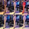 Fábrica Zimei lingerie sexy cor sólida meias finas meia-calça sexy meias de ponta aberta conjunto de meias femininas transparentes