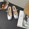 Zapatos Planos Mary Jane Slip-On Retro Camelia con Lazo 2025 para Mujer con Suela Suave y Empeine Suave