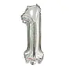 Globos de Aluminio con Números Grandes Versión Americana de 40 pulgadas para Decoración de Fiesta de Cumpleaños Globos de Aluminio con Números