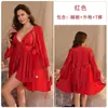 Pijamas Sexy para Mulheres, Saia de Alcinha de Verão, Camisola Sexy Estilo Pura Luxúria de Renda Fina, Conjunto de Camisola com Bojos