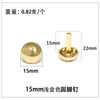 Clavos Redondos, Uñas Redondas de Burbuja, Clavos Dorados de Dos Patas, Clavos de Hongo de Dos Patas, Clavos de Dos Patas, Caja de Regalo, Clavos Decorativos Festivos de Cabeza Redonda